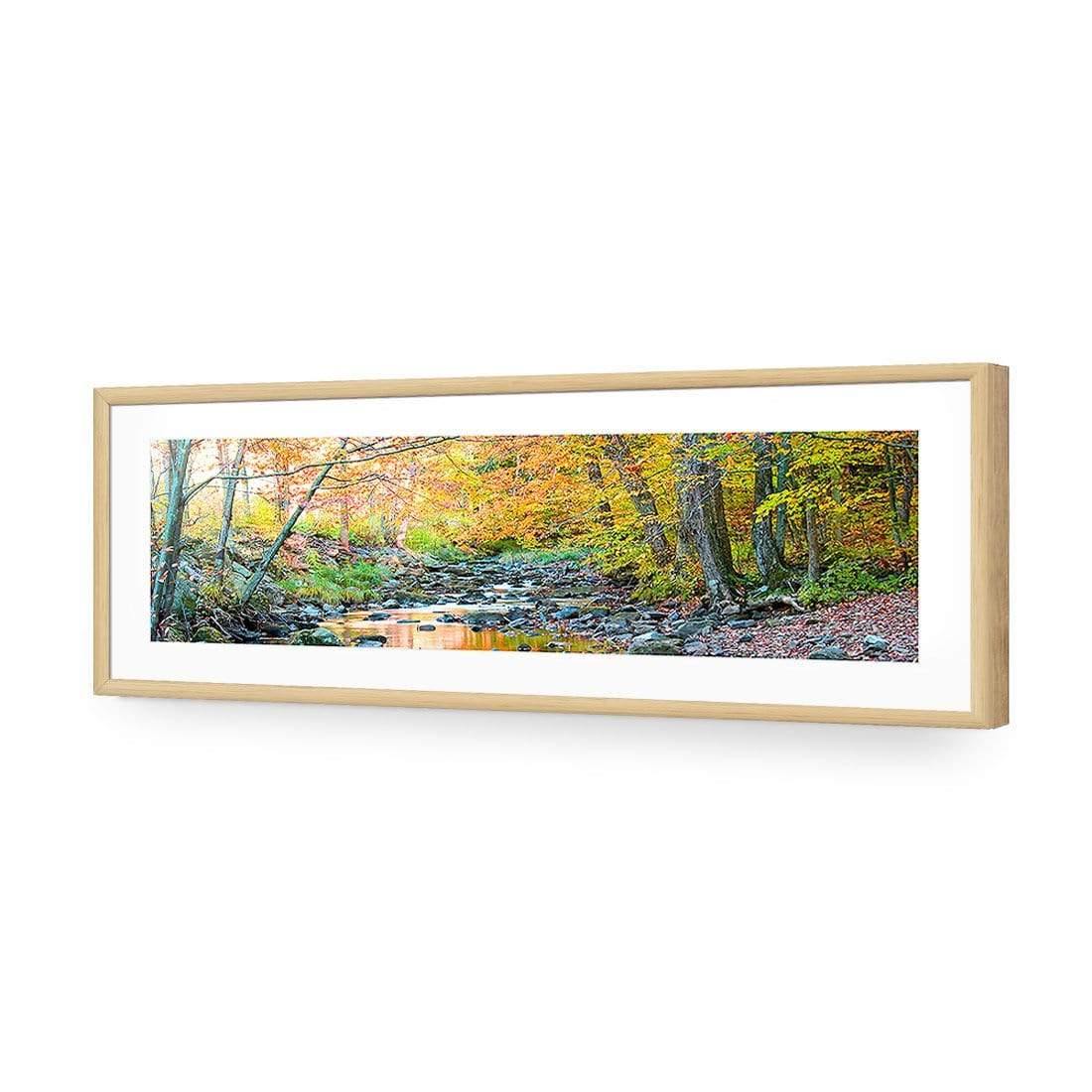 Forest Stream (Long) - Wall Art Designs - 1234_AL_H WAD_AP - 030 - MAT_90x30_S - 2538 - OAK