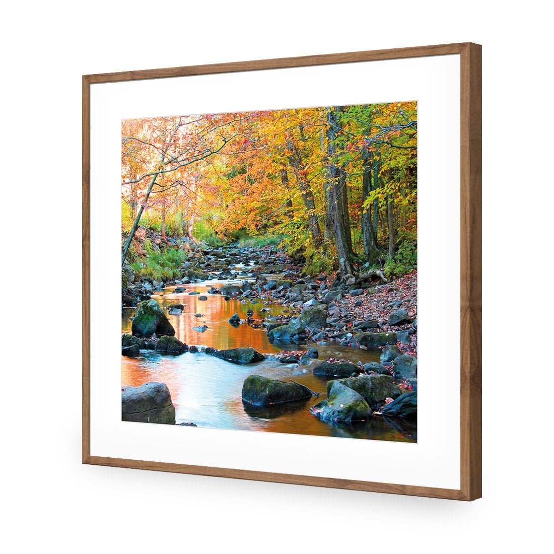 Forest Stream (square) - Wall Art Designs - 1234_AS_Q WAD_AP - 030 - MAT_37x37_S - 2538 - NAT