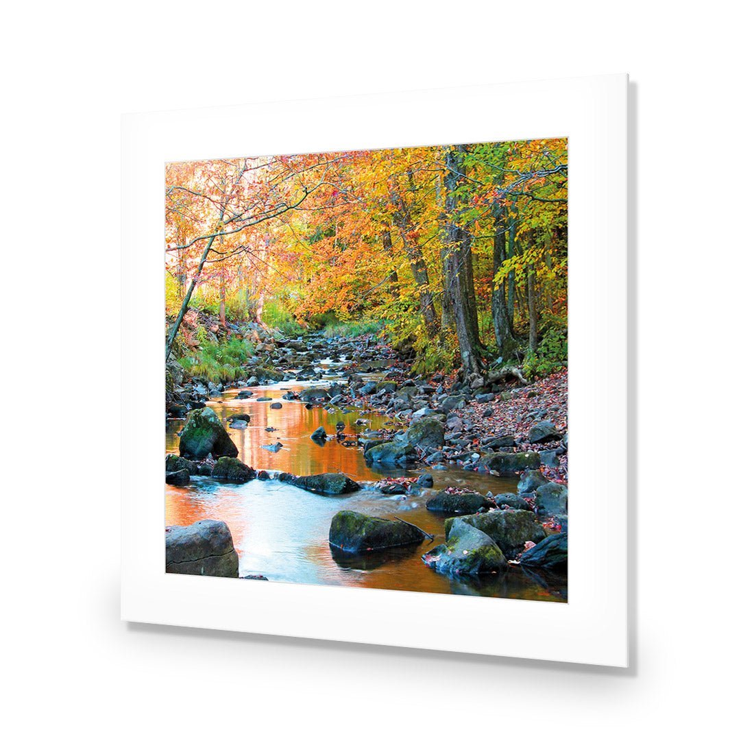 Forest Stream (square) - Wall Art Designs - 1234_AS_Q WAD_AP - 030 - MAT_37x37_NONE