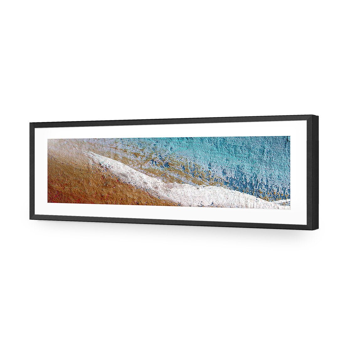 Fracture (Long) - Wall Art Designs - 2601_AL_H CAF_AP - 030 - MAT_90x30_S - 2538 - BLK