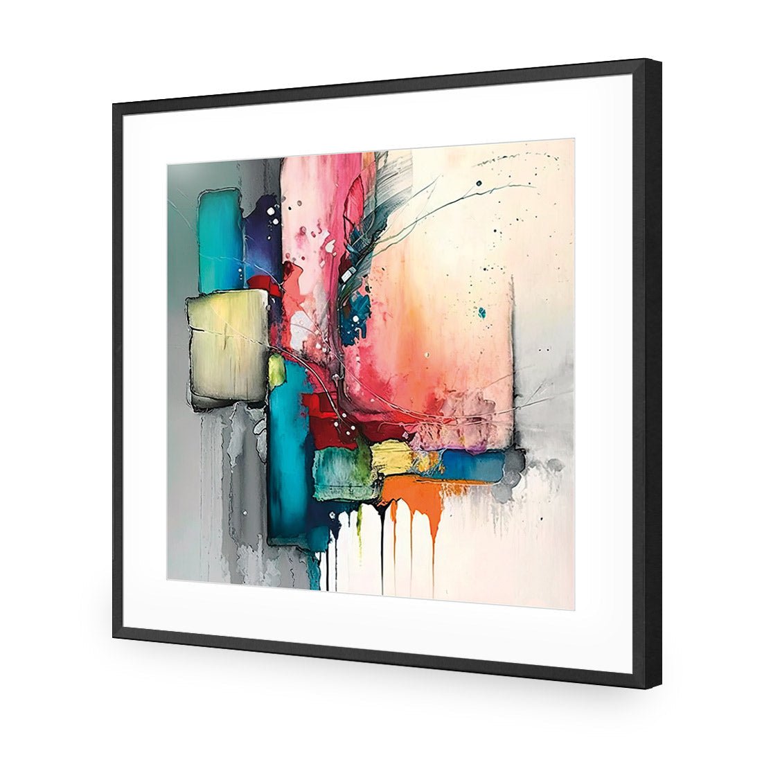 Fractured Prisms I - Wall Art Designs - WB_100942_AS_Q CAF_AP - 030 - MAT_37x37_S - 2538 - BLK