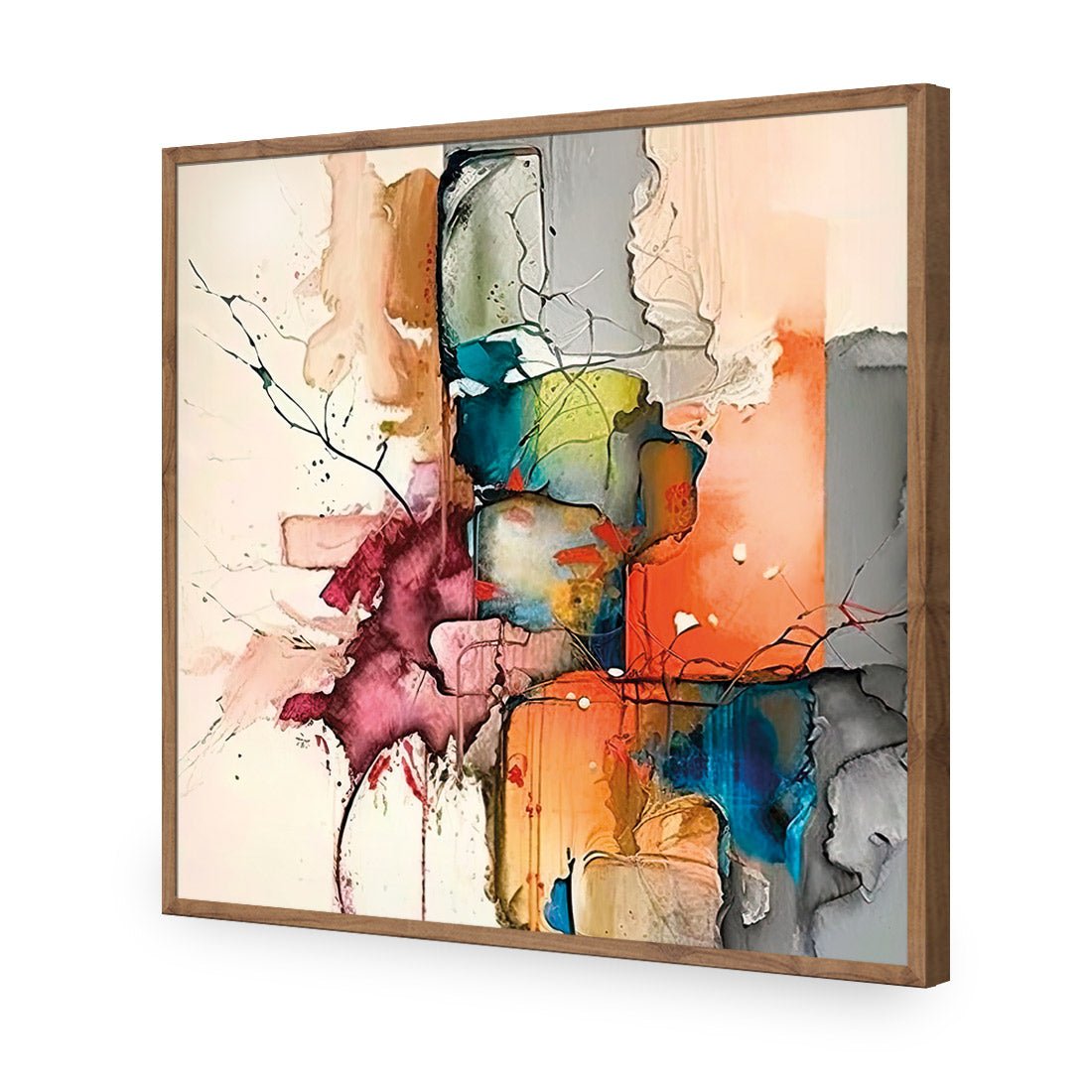 Fractured Prisms II - Wall Art Designs - WB_100953_AS_Q CAF_AP - 030 - EDG_37x37_S - 2538 - NAT