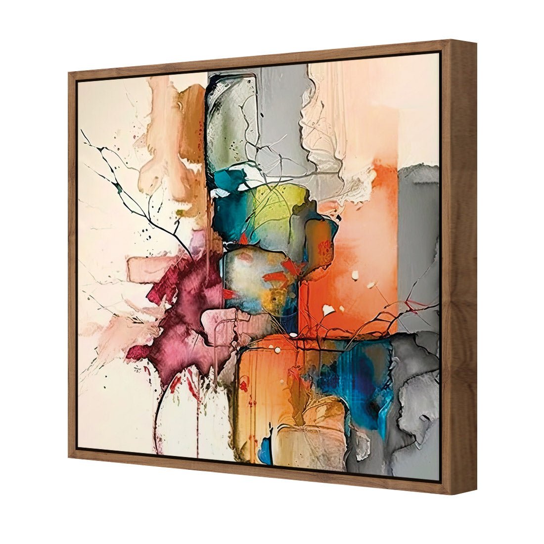 Fractured Prisms II - Wall Art Designs - WB_100953_AS_Q CAF_CP - MPY - 260 - M - S - S_37x37_S - 1550 - NAT