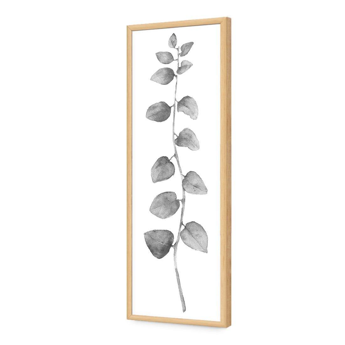 Fragrant Herb 1, Black and White (Long) - Wall Art Designs - 3196_BL_V WAD_AP - 030 - EDG_90x30_S - 2538 - OAK