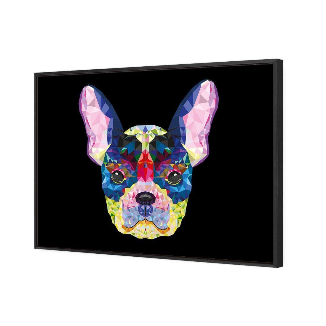 French Bulldog Geometric - Wall Art Designs - 3521_AR_H WAD_CP - MPY - 260 - M - S - S_45x30_S - 1550 - BLK