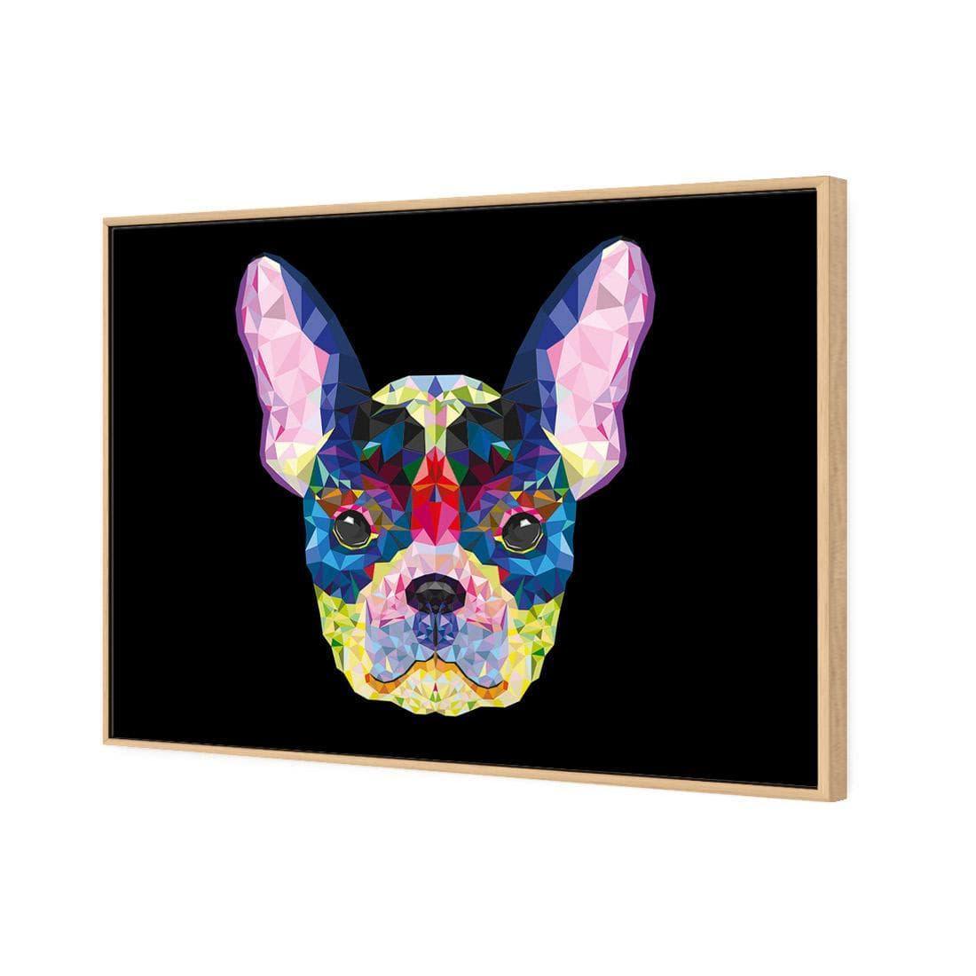 French Bulldog Geometric - Wall Art Designs - 3521_AR_H WAD_CP - MPY - 260 - M - S - S_45x30_S - 1550 - OAK