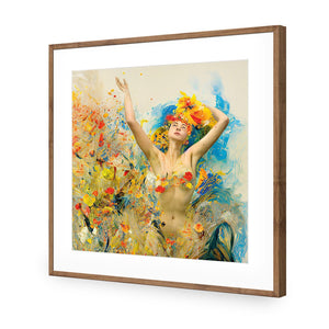 Frolic in the Flowers - Wall Art Designs - WB_100994_AS_Q CAF_AP - 030 - MAT_37x37_S - 2538 - NAT