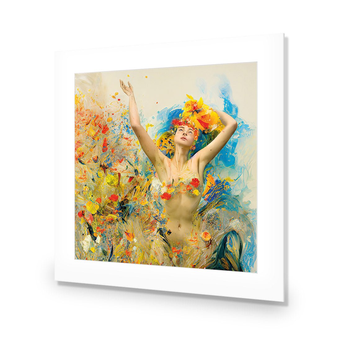 Frolic in the Flowers - Wall Art Designs - WB_100994_AS_Q CAF_AP - 030 - MAT_37x37_NONE