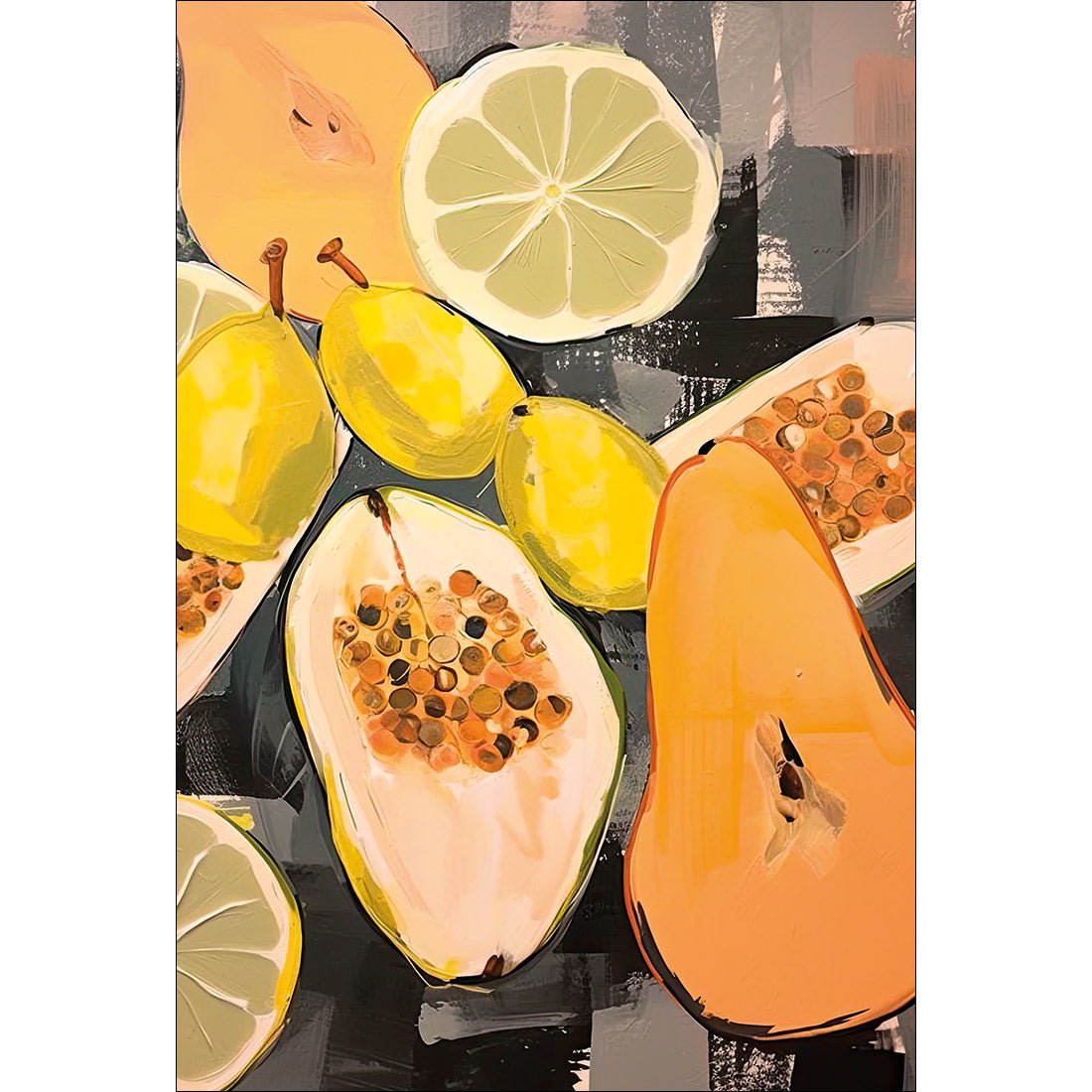 Fruit Salad I | Classic Canvas | No Frame | Stretched Canvas
