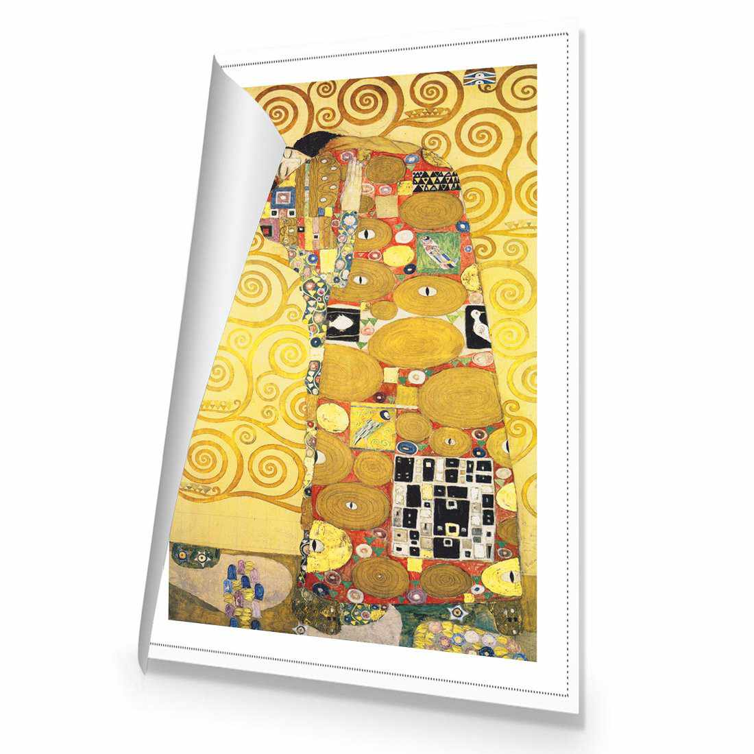 Fulfillment by Gustav Klimt | Standard Canvas | No Frame | Rolled Canvas