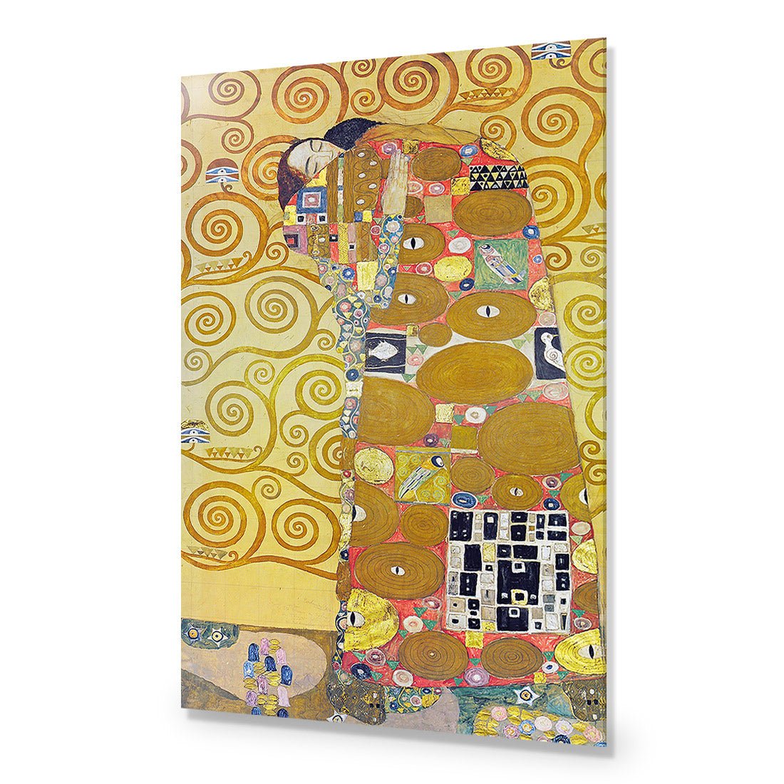 Fulfillment, Stoclet Frieze By Gustav Klimt - Wall Art Designs - 1684_AR_V WAD_AP - 030 - EDG_45x30_NONE