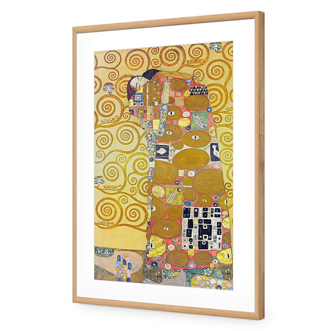 Fulfillment, Stoclet Frieze By Gustav Klimt - Wall Art Designs - 1684_AR_V WAD_AP - 030 - MAT_45x30_S - 2538 - OAK