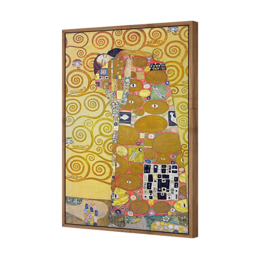 Fulfillment, Stoclet Frieze By Gustav Klimt - Wall Art Designs - 1684_AR_V WAD_CP - MPY - 260 - M - S - S_45x30_S - 1550 - NAT