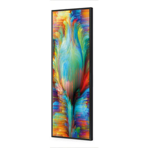 Fuzz Sprouting | Standard Canvas | Floating Frame | Black