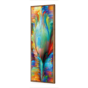 Fuzz Sprouting | Standard Canvas | Floating Frame | Natural