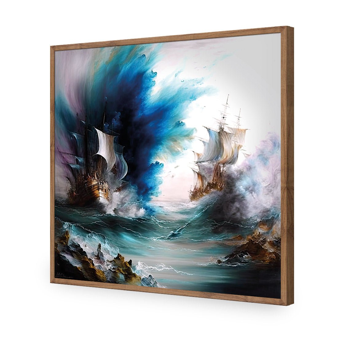 Ghost Ship I - Wall Art Designs - WB_100756_AS_Q CAF_AP - 030 - EDG_37x37_S - 2538 - NAT