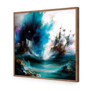 Ghost Ship III - Wall Art Designs - WB_100767_AS_Q CAF_AP - 030 - EDG_37x37_S - 2538 - NAT