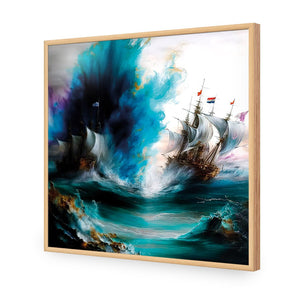 Ghost Ship III - Wall Art Designs - WB_100767_AS_Q CAF_AP - 030 - EDG_37x37_S - 2538 - OAK