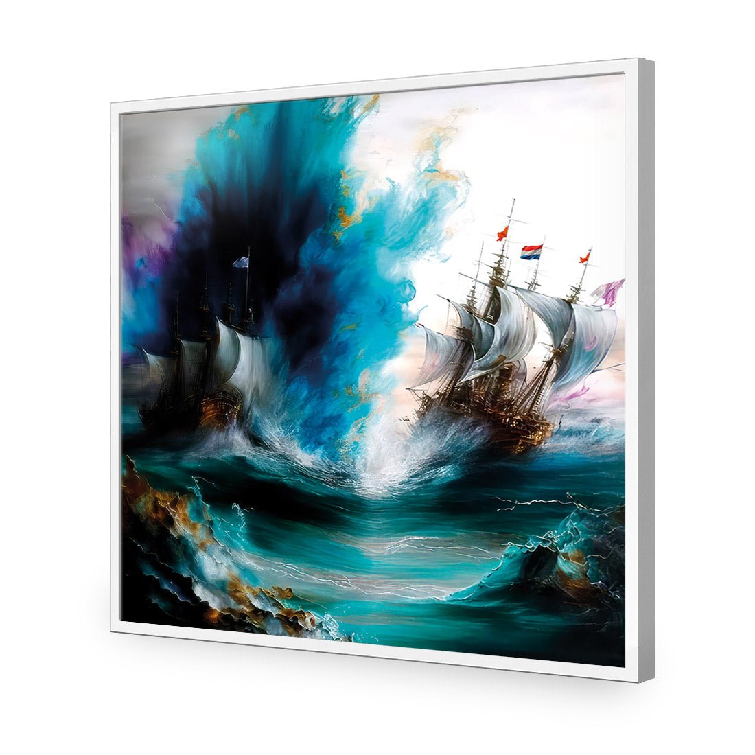 Ghost Ship III - Wall Art Designs - WB_100767_AS_Q CAF_AP - 030 - EDG_37x37_S - 2538 - WHT