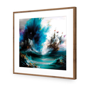 Ghost Ship III - Wall Art Designs - WB_100767_AS_Q CAF_AP - 030 - MAT_37x37_S - 2538 - NAT
