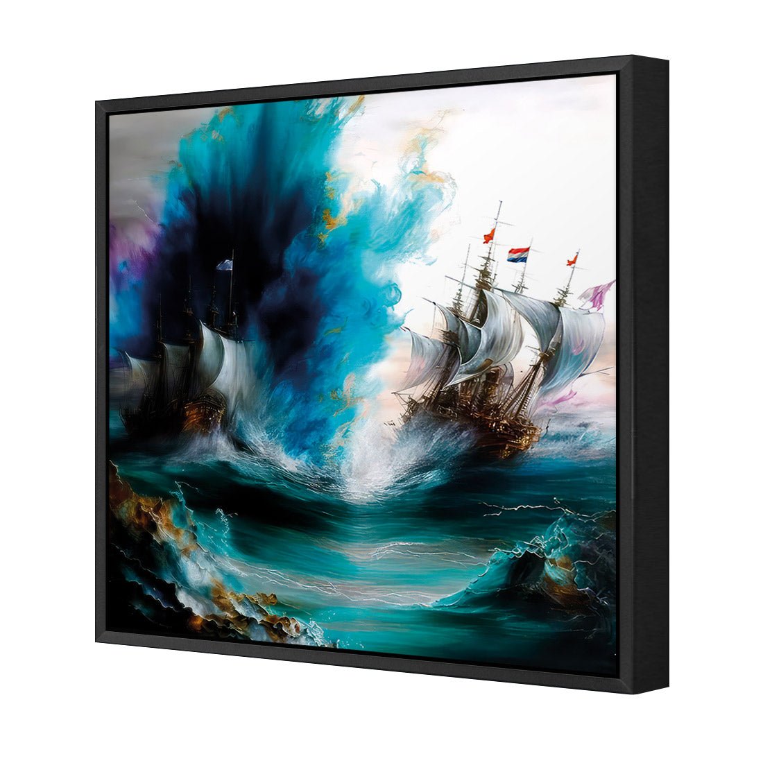 Ghost Ship III - Wall Art Designs - WB_100767_AS_Q CAF_CP - MPY - 260 - M - S - S_37x37_S - 1550 - BLK