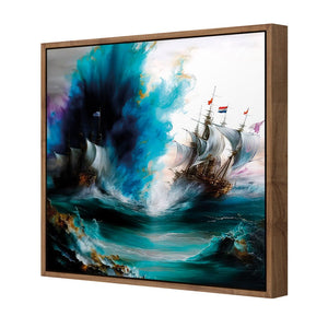 Ghost Ship III - Wall Art Designs - WB_100767_AS_Q CAF_CP - MPY - 260 - M - S - S_37x37_S - 1550 - NAT