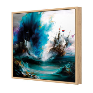 Ghost Ship III - Wall Art Designs - WB_100767_AS_Q CAF_CP - MPY - 260 - M - S - S_37x37_S - 1550 - OAK