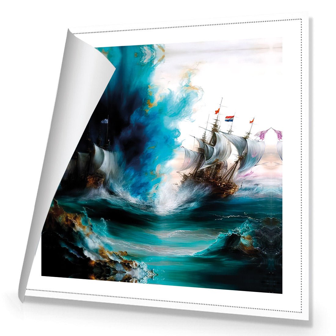 Ghost Ship III - Wall Art Designs - WB_100767_AS_Q CAF_CP - MPY - 260 - M - R_37x37_NONE