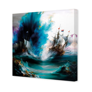 Ghost Ship III - Wall Art Designs - WB_100767_AS_Q CAF_CP - MPY - 260 - M - S - S_37x37_NONE