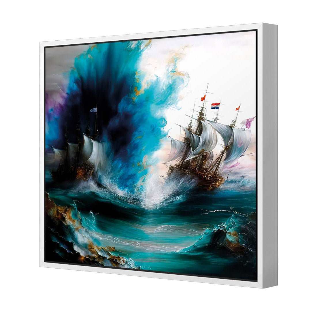Ghost Ship III - Wall Art Designs - WB_100767_AS_Q CAF_CP - MPY - 260 - M - S - S_37x37_S - 1550 - WHT
