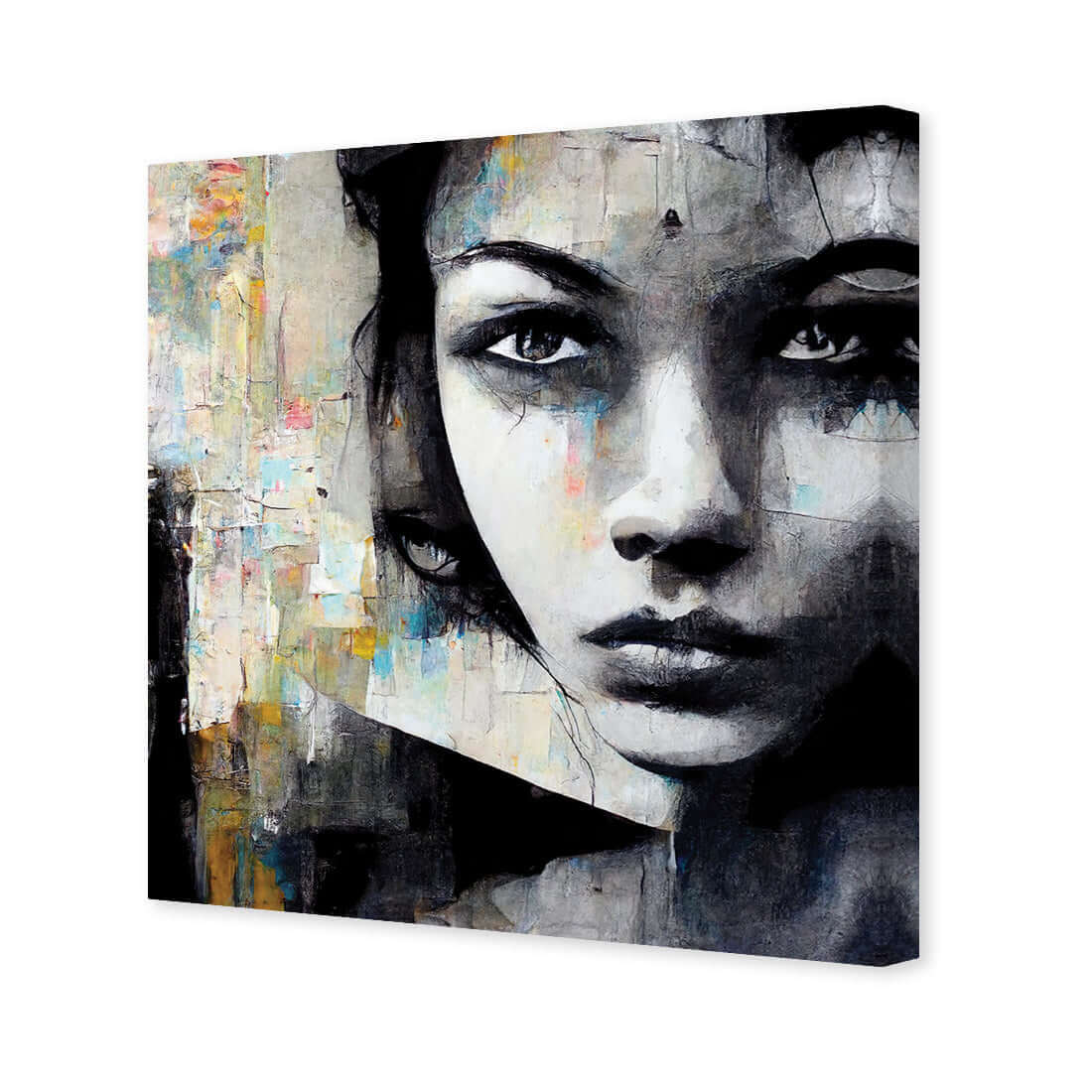 Girl in Black - Wall Art Designs - WH_1031_AS_Q WAD_CP - MPY - 260 - M - S - S_37x37_NONE