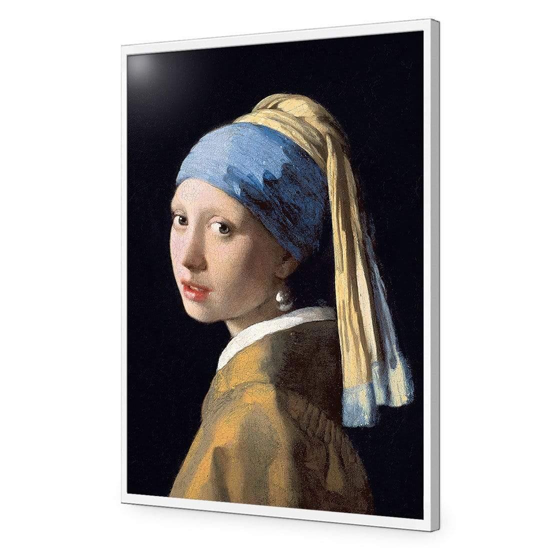 Girl with Pearl Earring By Vermeer - Wall Art Designs - 3392_AR_V CAF_AP - 030 - EDG_45x30_S - 2538 - WHT