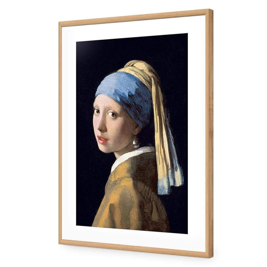 Girl with Pearl Earring By Vermeer - Wall Art Designs - 3392_AR_V CAF_AP - 030 - MAT_45x30_S - 2538 - OAK