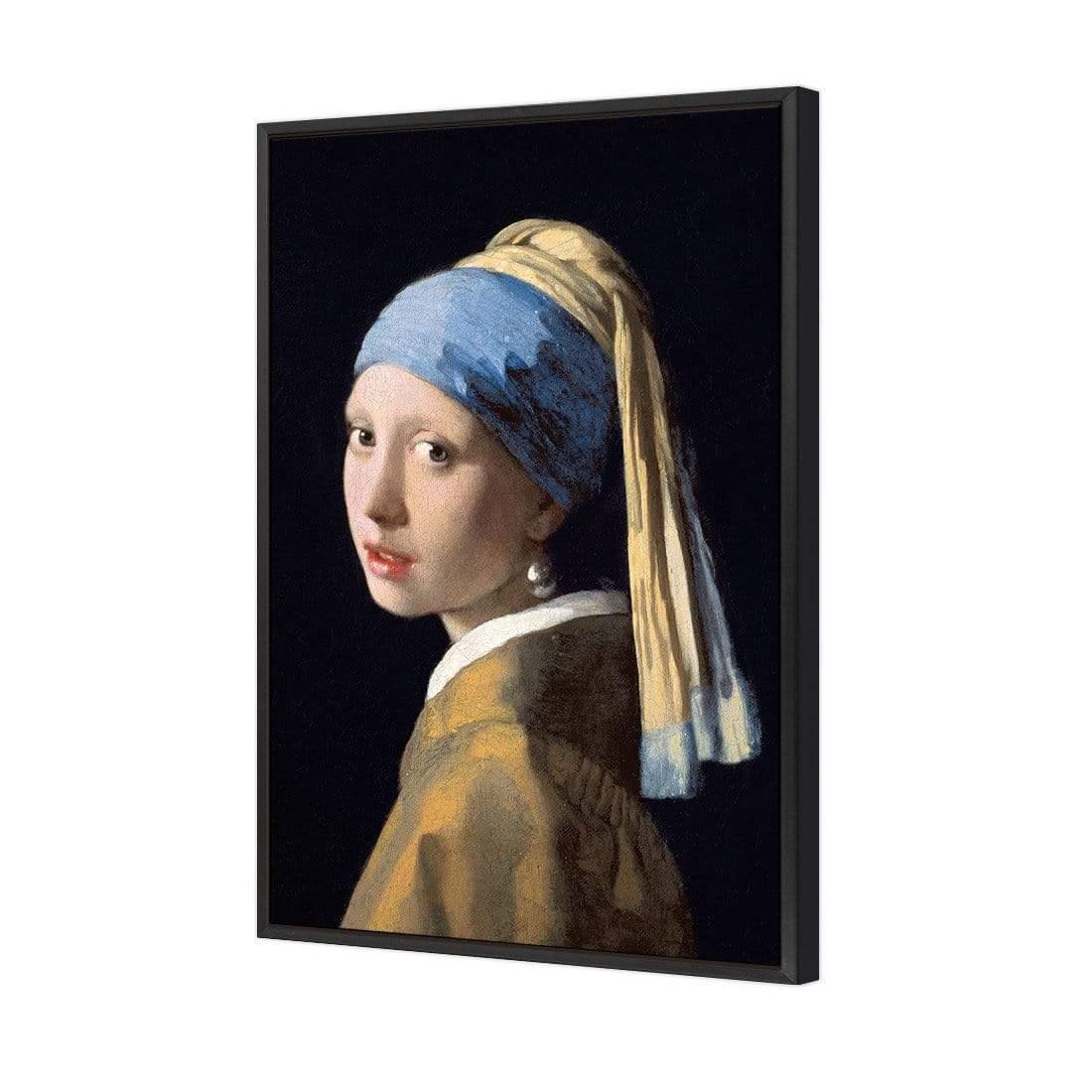 Girl with Pearl Earring By Vermeer - Wall Art Designs - 3392_AR_V CAF_CP - MPY - 260 - M - S - S_45x30_S - 1550 - BLK