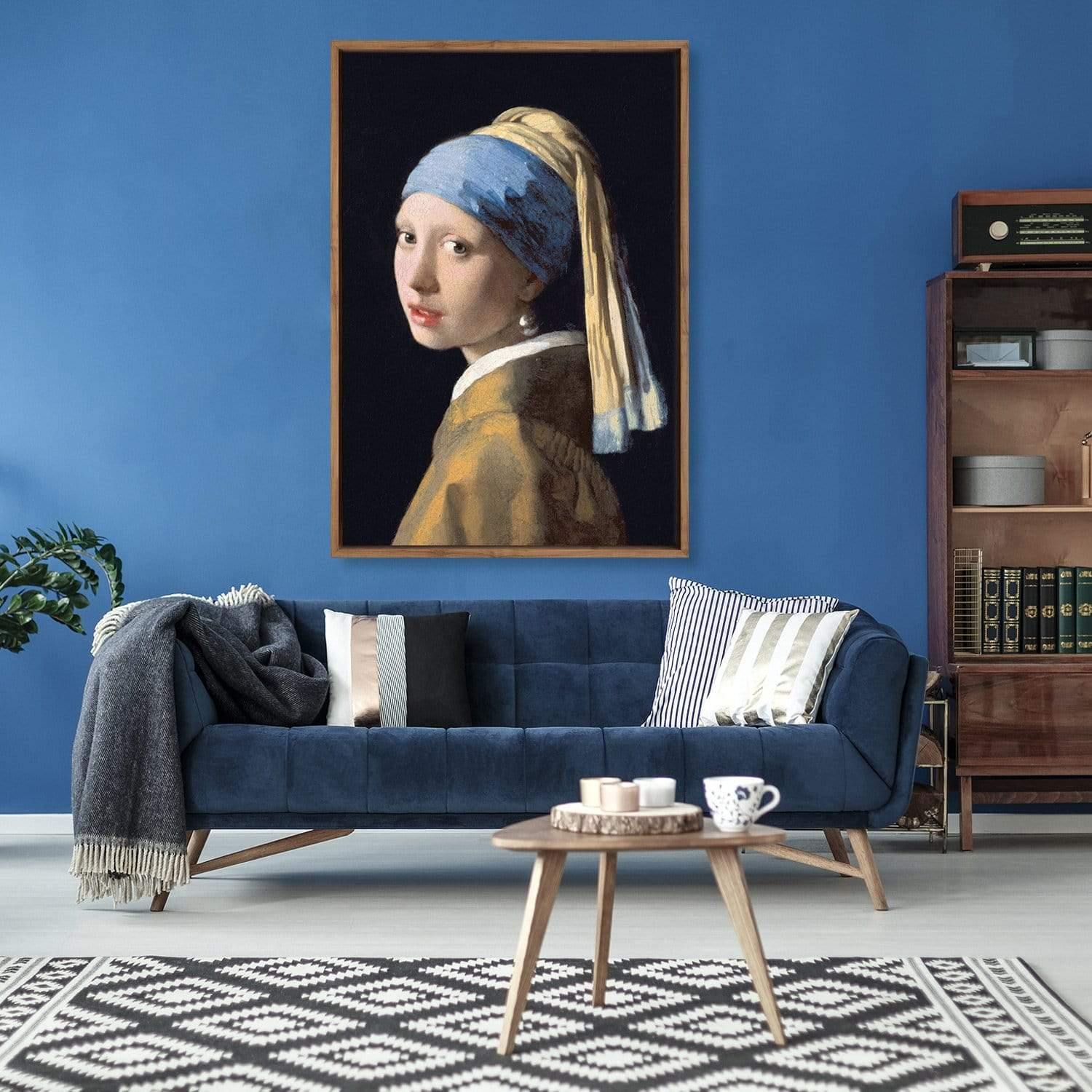 Girl with Pearl Earring By Vermeer - Wall Art Designs - 3392_AR_V CAF_CP - MPY - 260 - M - S - S_45x30_NONE