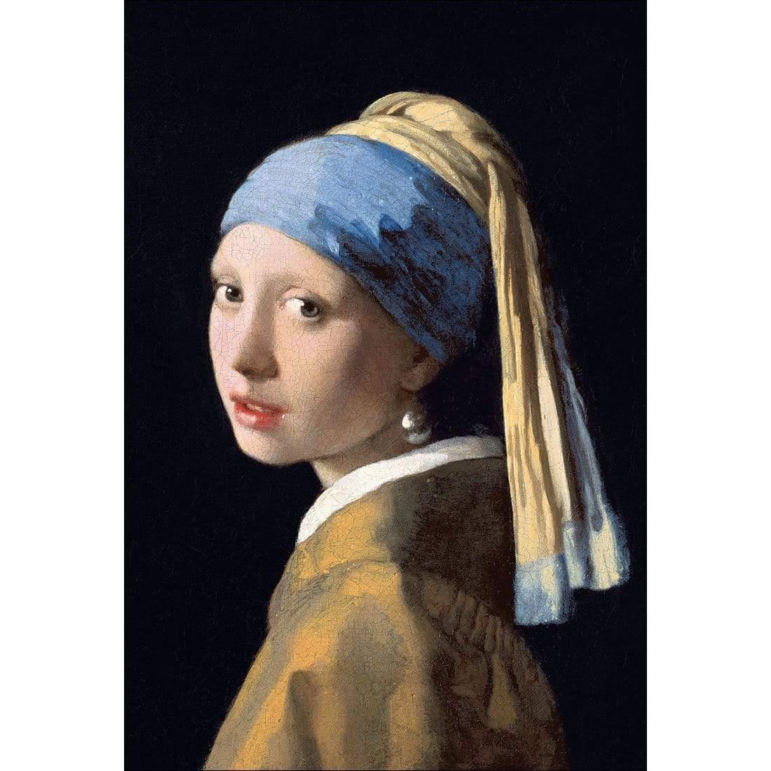 Girl with Pearl Earring By Vermeer | Classic Canvas | No Frame | Stretched Canvas