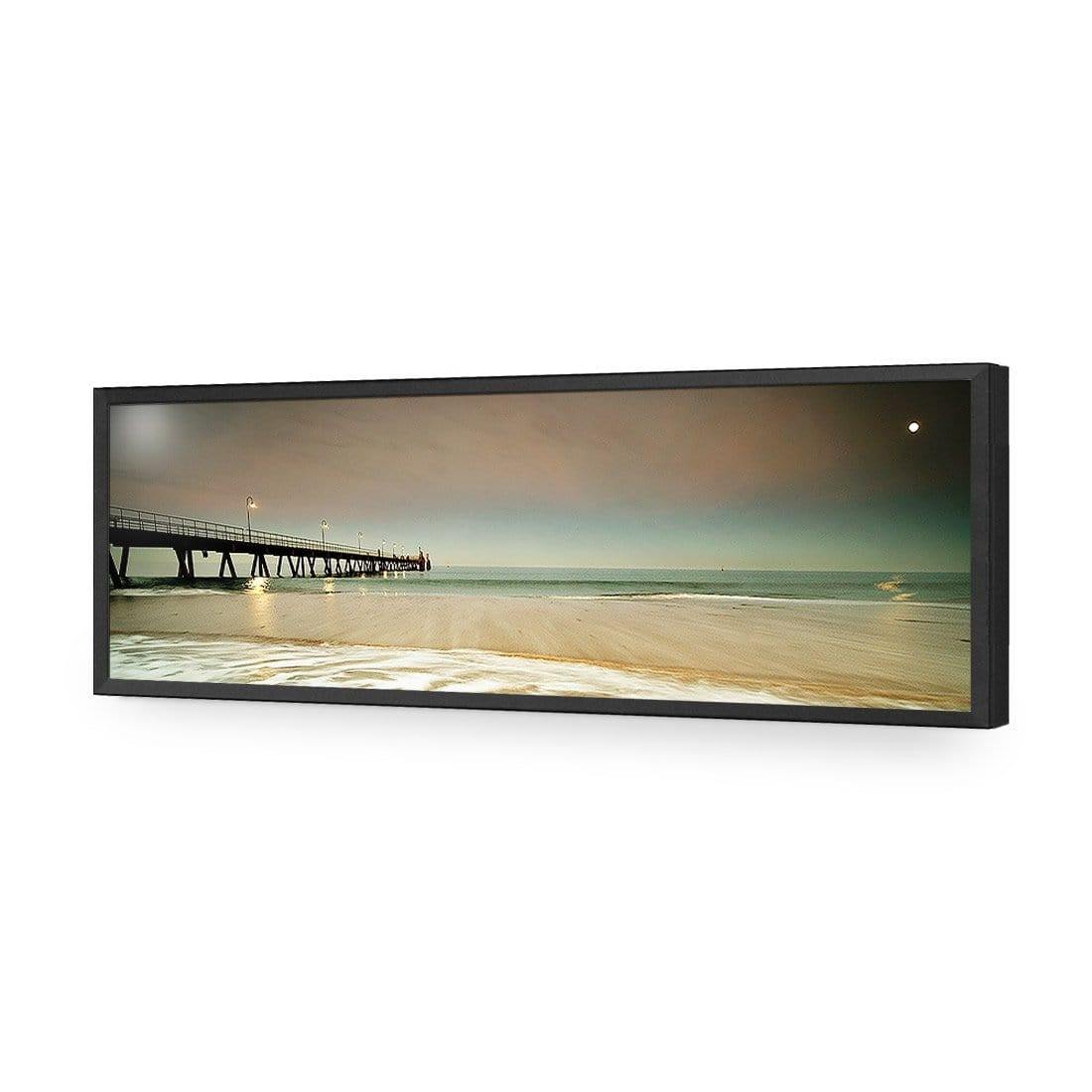 Glenelg Beach (Long) - Wall Art Designs - 1066_AL_H CAF_AP - 030 - EDG_90x30_S - 2538 - BLK