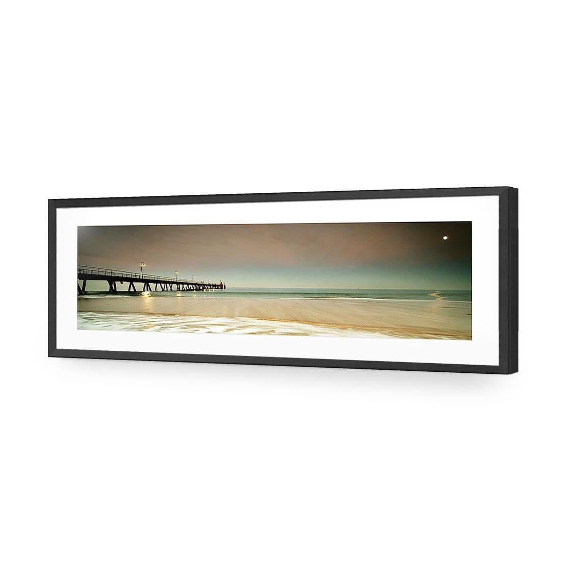 Glenelg Beach (Long) - Wall Art Designs - 1066_AL_H CAF_AP - 030 - MAT_90x30_S - 2538 - BLK