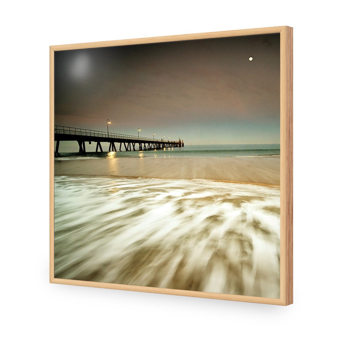 Glenelg Beach (Square) - Wall Art Designs - 1066_AS_Q WAD_AP - 030 - EDG_37x37_S - 2538 - OAK