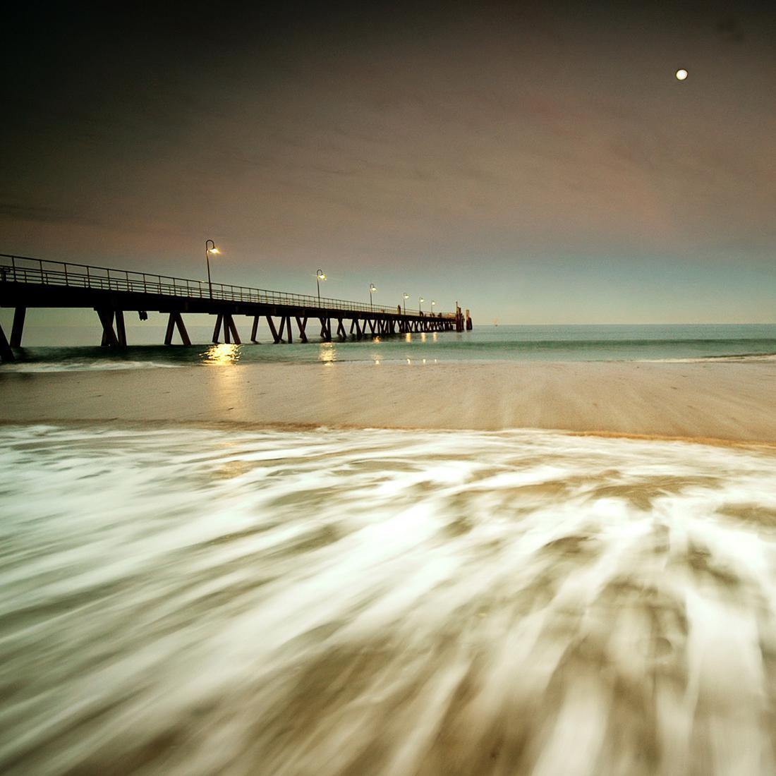 Glenelg Beach (Square) - Wall Art Designs - 1066_AS_Q WAD_CP - MPY - 260 - M - S - S_37x37_NONE