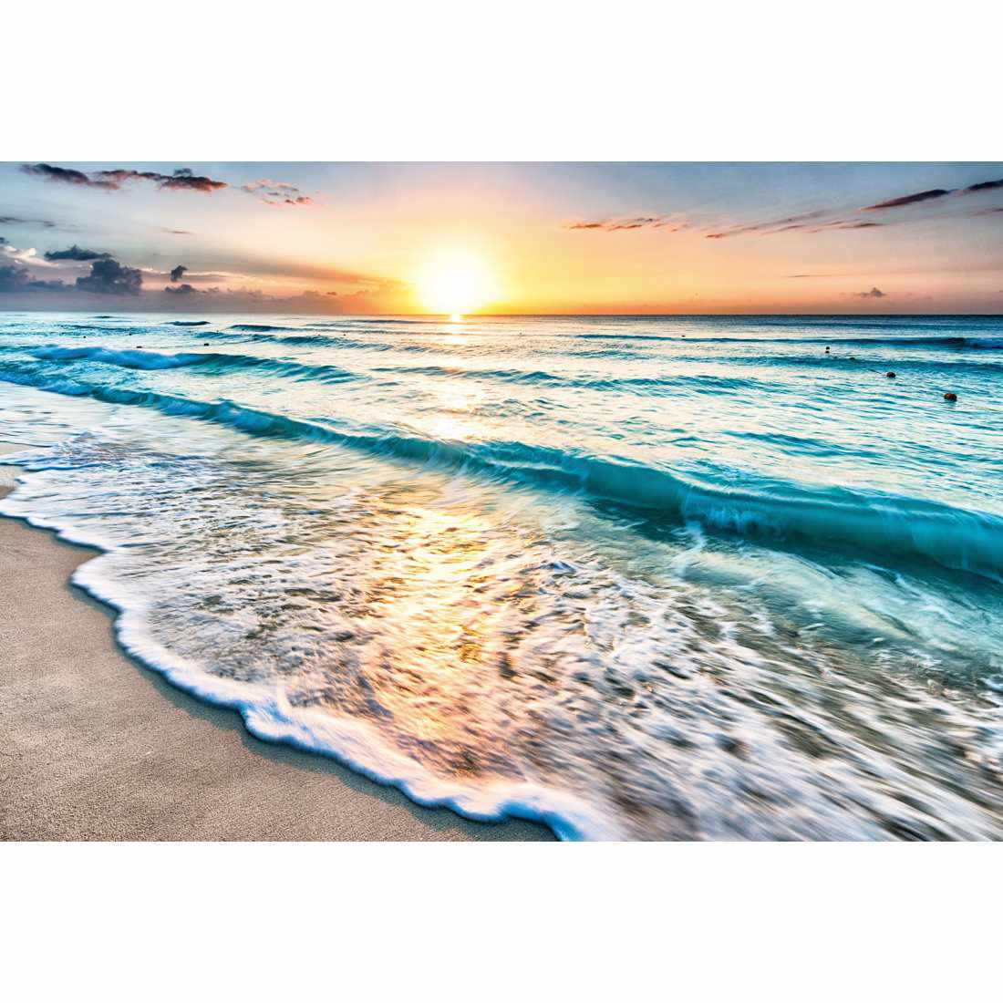 Glimmering Sunrise, Rectangle