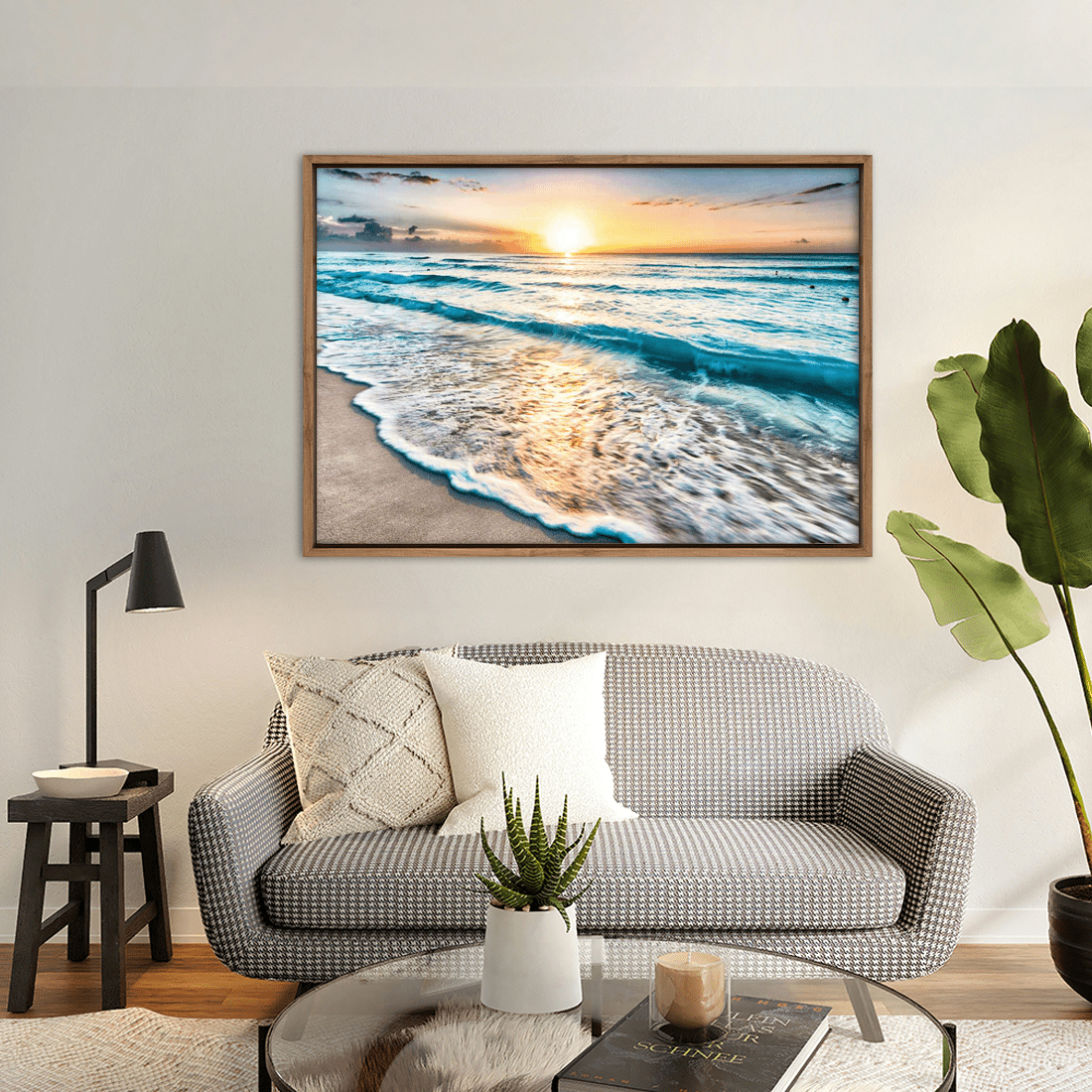 Glimmering Sunrise, Rectangle