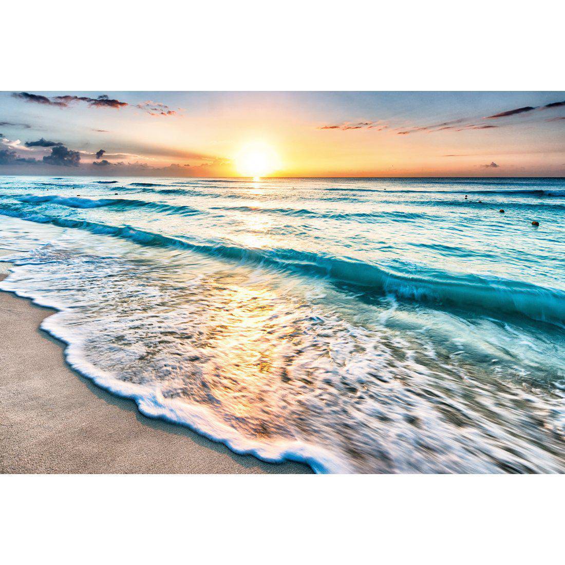 Glimmering Sunrise, Rectangle Canvas Art - Wall Art Designs - 1865_AR_H WAD_CP - MPY - 260 - M - S - S_45x30_NONE