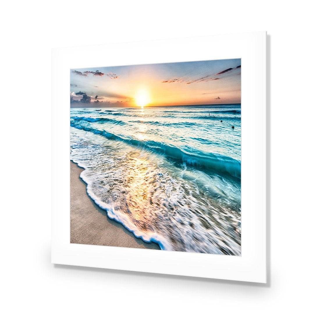 Glimmering Sunrise, Square | Standard Acrylic | No Frame With Border