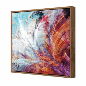 Glorious, Square | Standard Canvas | Floating Frame | Natural