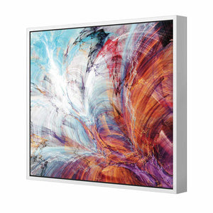 Glorious, Square | Standard Canvas | Floating Frame | White