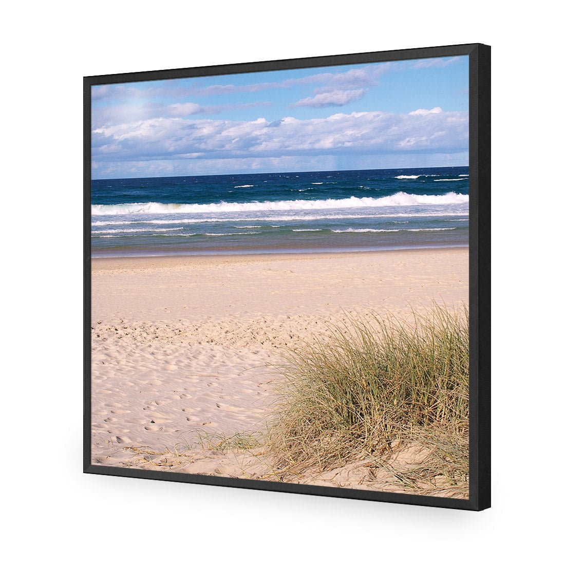 Gold Coast Beach (square) - Wall Art Designs - 1035_AS_Q WAD_AP - 030 - EDG_37x37_S - 2538 - BLK