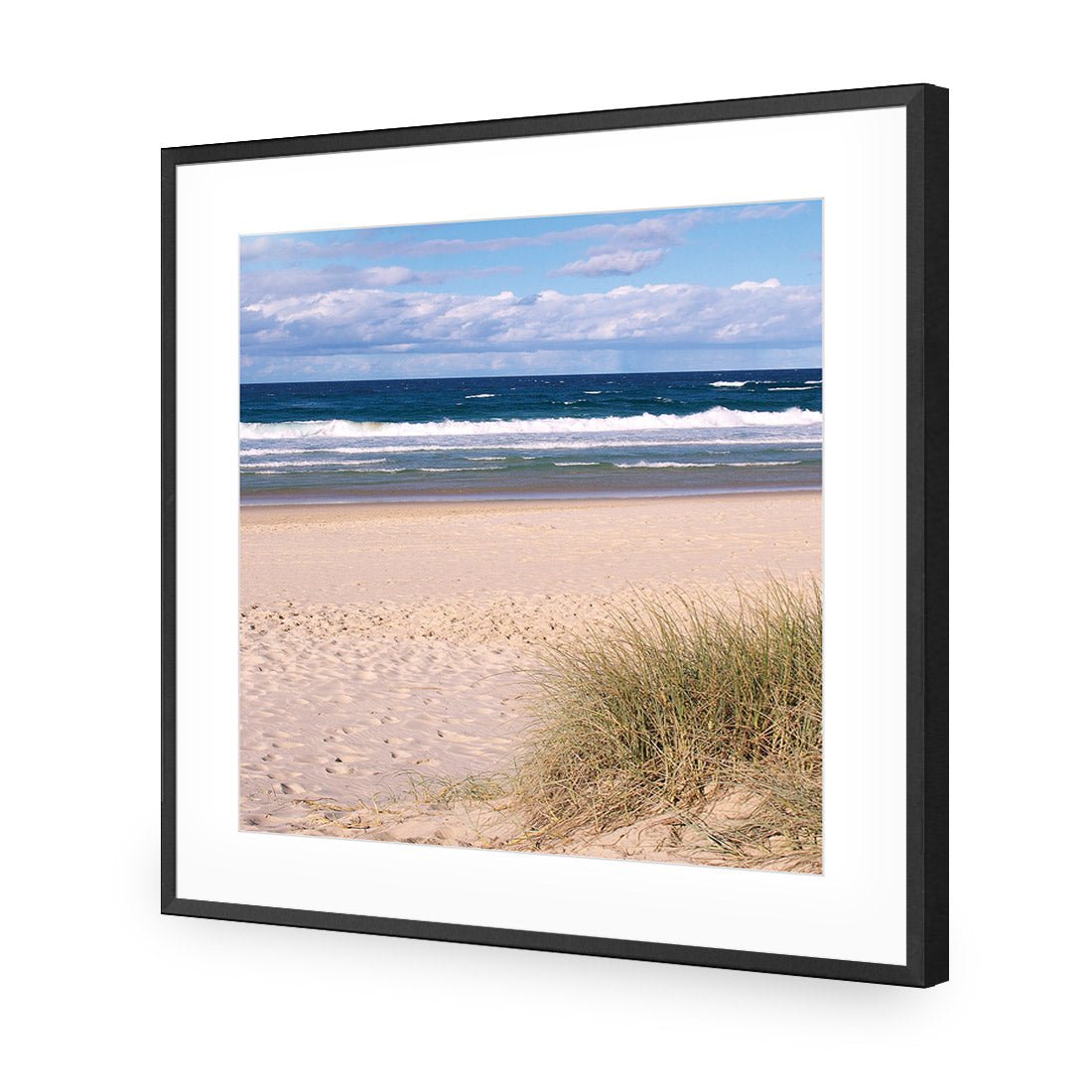 Gold Coast Beach (square) - Wall Art Designs - 1035_AS_Q WAD_AP - 030 - MAT_37x37_S - 2538 - BLK