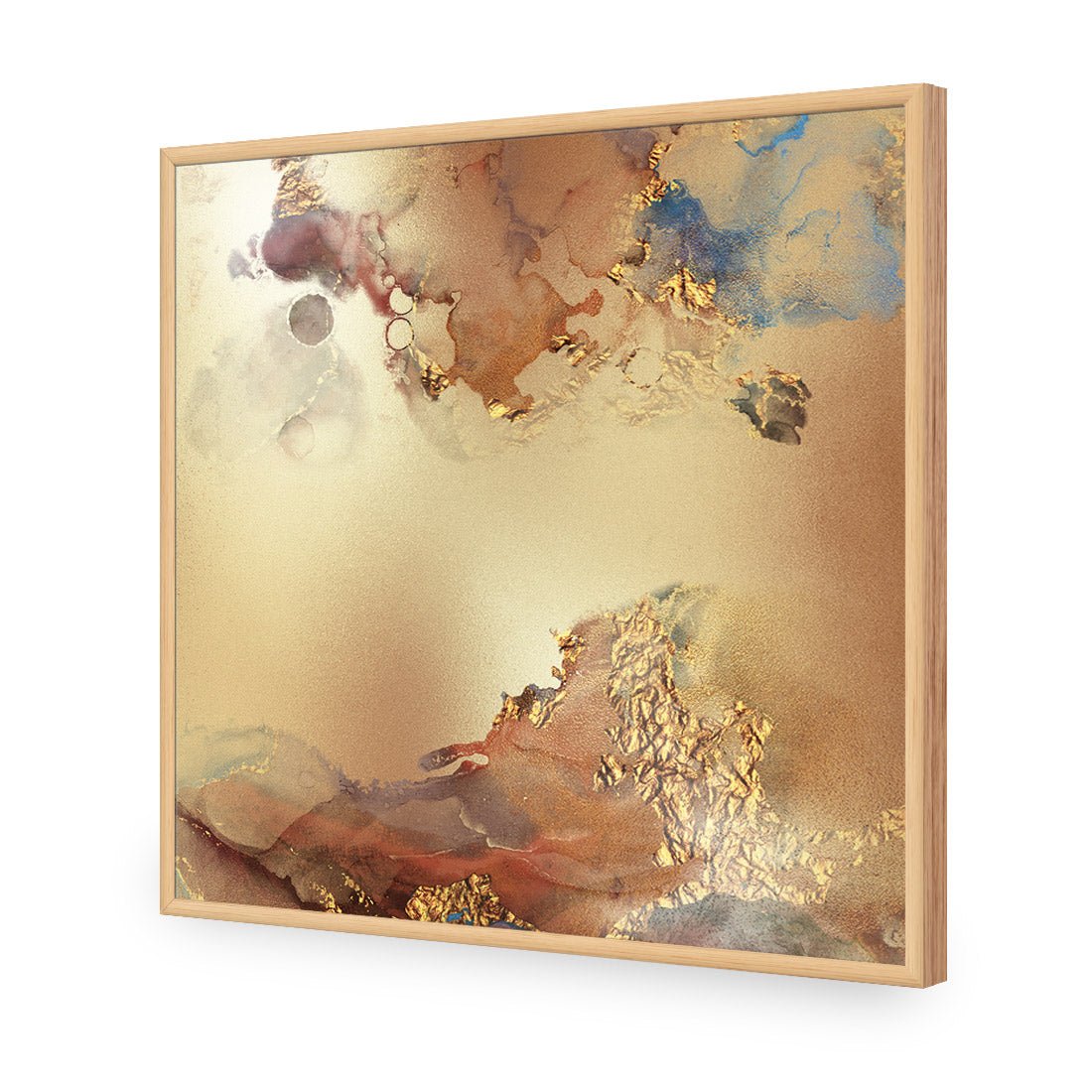 Gold Eloquence 2 - Wall Art Designs - 3630_AS_Q WAD_AP - 030 - EDG_37x37_S - 2538 - OAK