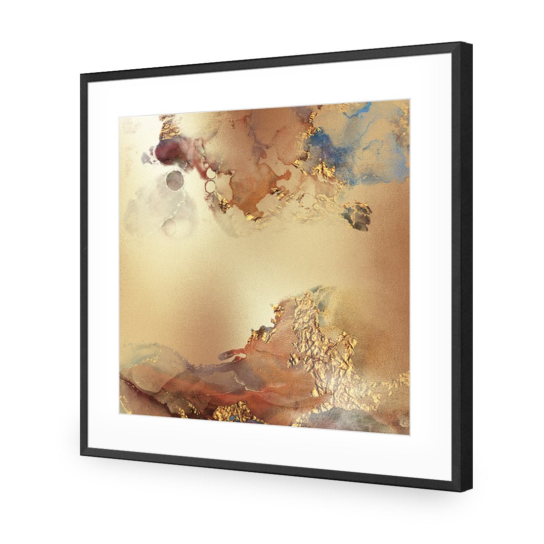 Gold Eloquence 2 - Wall Art Designs - 3630_AS_Q WAD_AP - 030 - MAT_37x37_S - 2538 - BLK